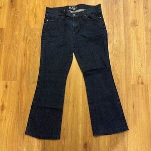 New York & Co. Jeans Women's Size 12 Flare Leg‎ Low Rise Pants (36x27.5) Hemmed